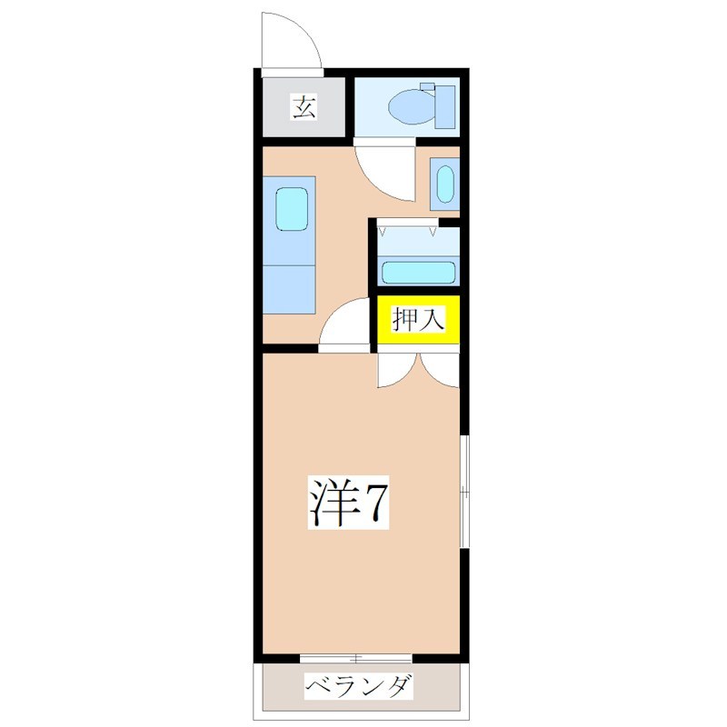 鹿児島県鹿児島市郡元１丁目16-32 間取り