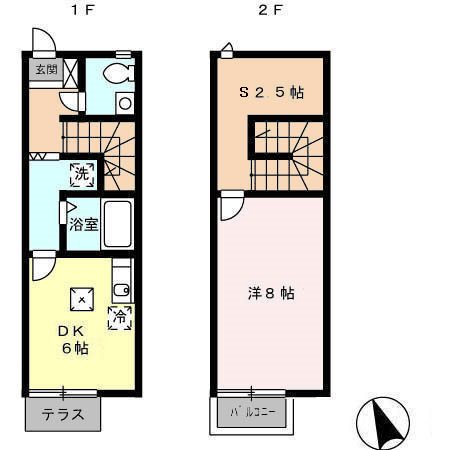 サンガーデン伊集院  間取り