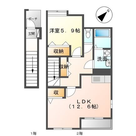 鹿児島県鹿児島市川上町270-1 間取り