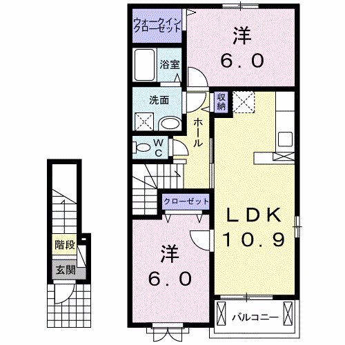鹿児島県指宿市大牟礼４丁目18-5 間取り
