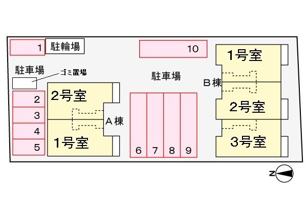 鹿児島県鹿児島市中山町5402-14 エントランス