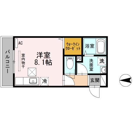 鹿児島県鹿児島市西田１丁目15 間取り