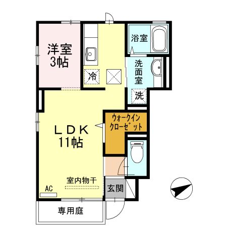 鹿児島県鹿児島市原良４丁目30-3 間取り