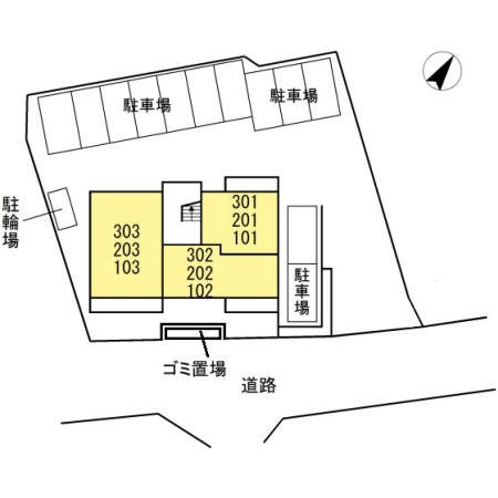 マノワールヤエ 駐車場