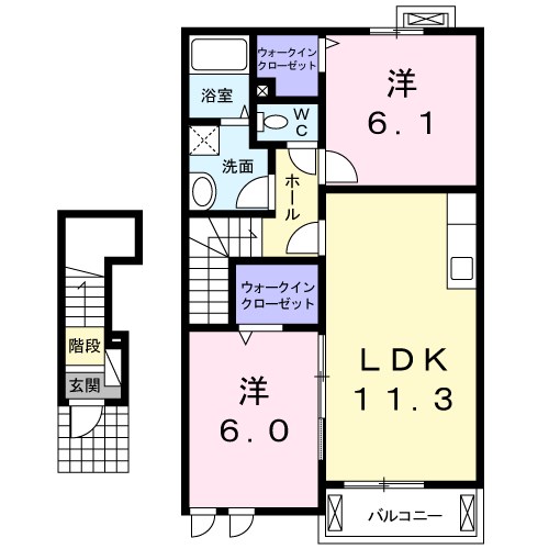 鹿児島県鹿児島市中山町2355-1 間取り