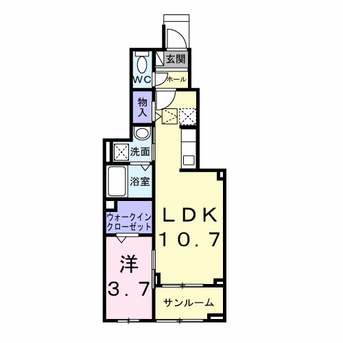 鹿児島県鹿児島市小松原１丁目53-9 間取り