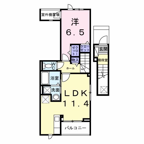 鹿児島県鹿児島市小松原１丁目53-9 間取り