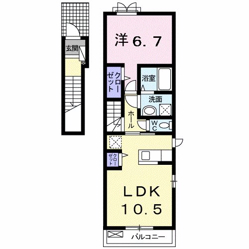 鹿児島県日置市伊集院町徳重１丁目 間取り