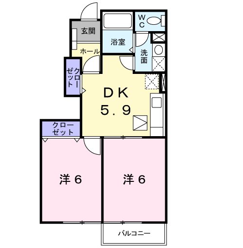 鹿児島県鹿児島市吉野町 間取り