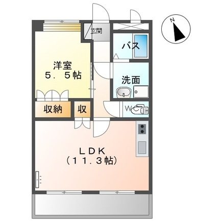 リバーブリーズ・天辰 間取り