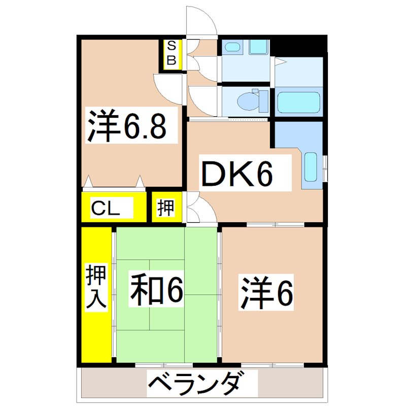 サンフィール串木野 間取り