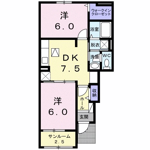 鹿児島県指宿市十町 間取り