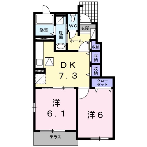 鹿児島県鹿児島市坂之上５丁目 間取り