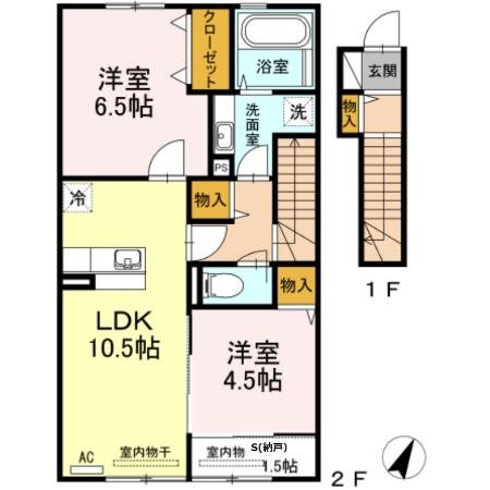 鹿児島県鹿児島市川上町 間取り