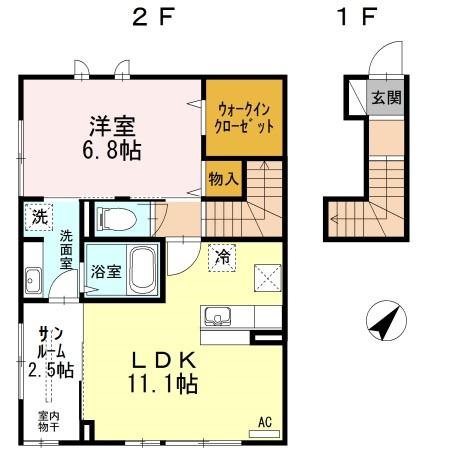 マ・シェリ・マユ 間取り