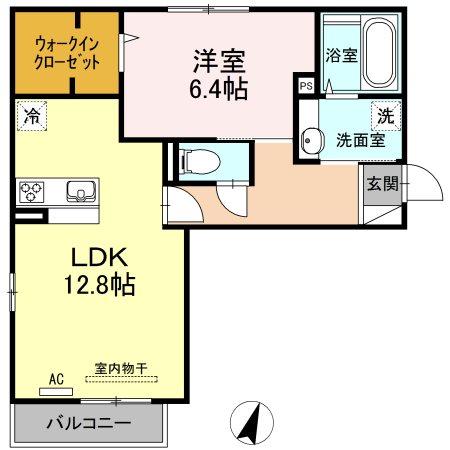 ポラリスうすき 間取り
