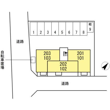 ポラリスうすき 駐車場