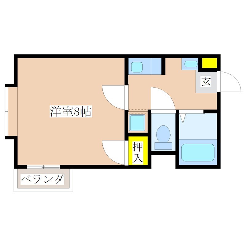 下荒田AMビル 間取り