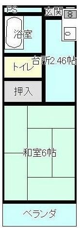 メゾンやくしⅡ 間取り