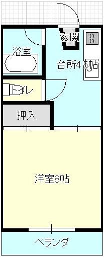 メゾンやくしⅠ 間取り