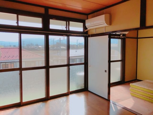 川寒ハイツ ベランダ