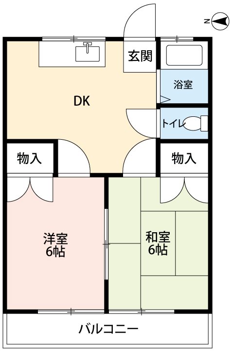 第８佐藤ハイツ 間取り