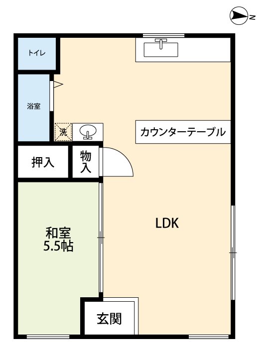 青葉CORPORATION 間取り
