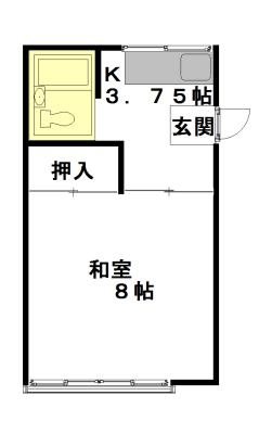 岩代コーポ 間取り