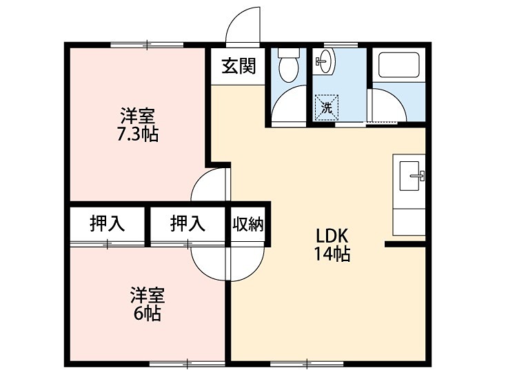 ベルハイツ 間取り