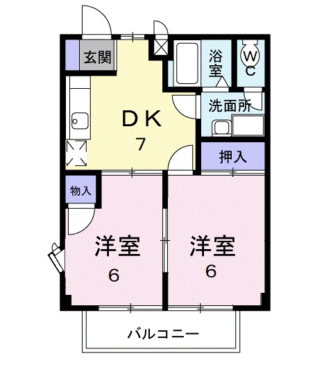 ガーデンヒルズⅠ 間取り