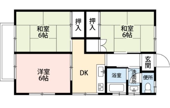 青葉ハイツ 間取り