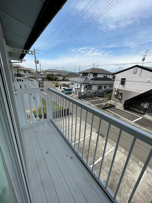 青葉ハイツ ベランダ
