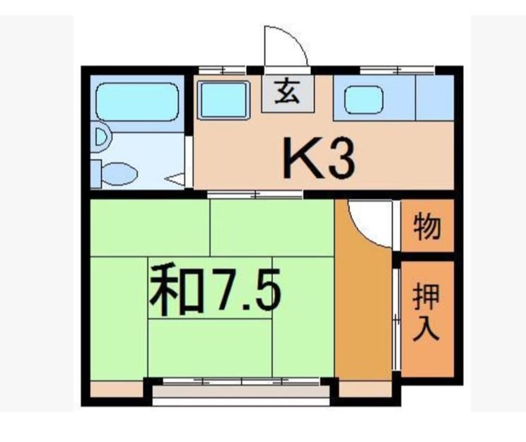 野興ハウス第２　 間取り