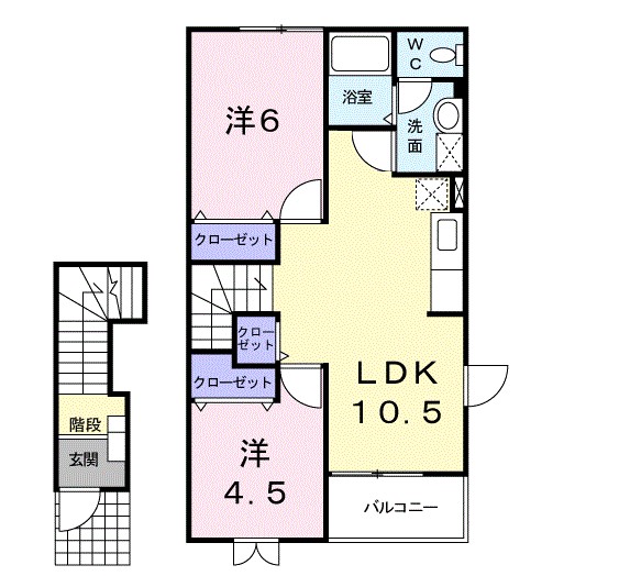 ピュアローズ 間取り