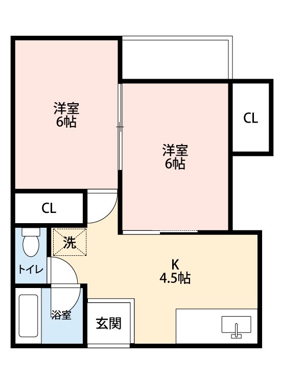 フォーブリックイガラべB 間取り