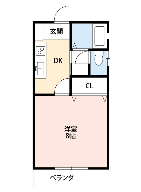 コーポけやき 間取り