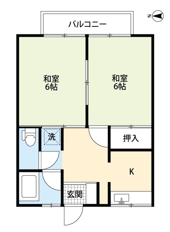 レジデンス渡利 間取り