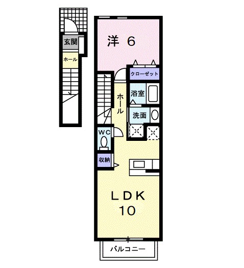 プロムナードＮ・Ⅱ 間取り
