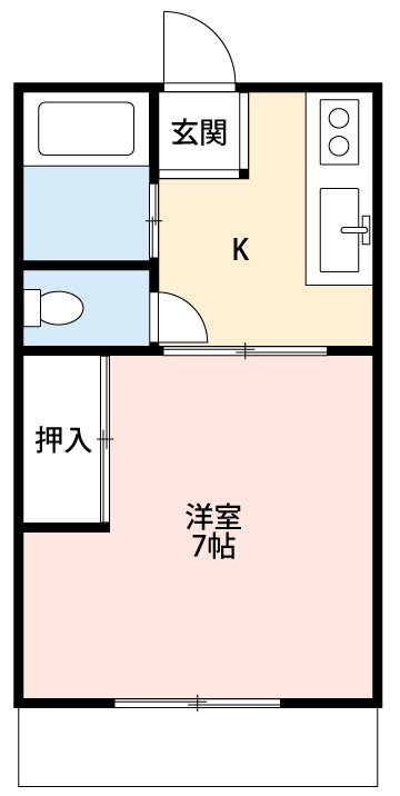 ユリコーポＡ 間取り