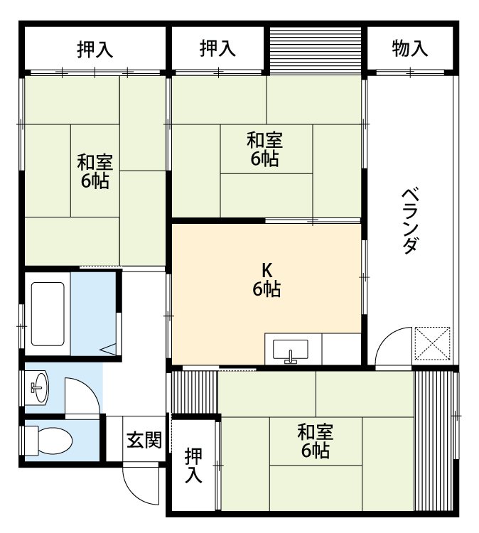清野マンション 間取り