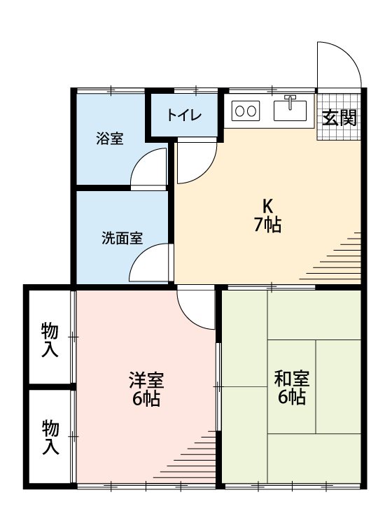 メゾン鎌田2 間取り