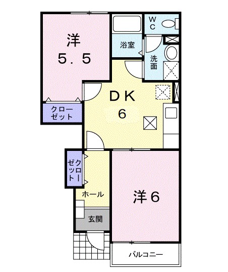 ベルアンジュ 間取り