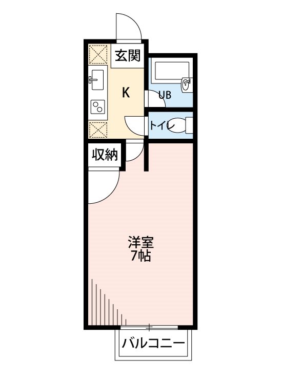 パレスイーストコーストＡ 間取り