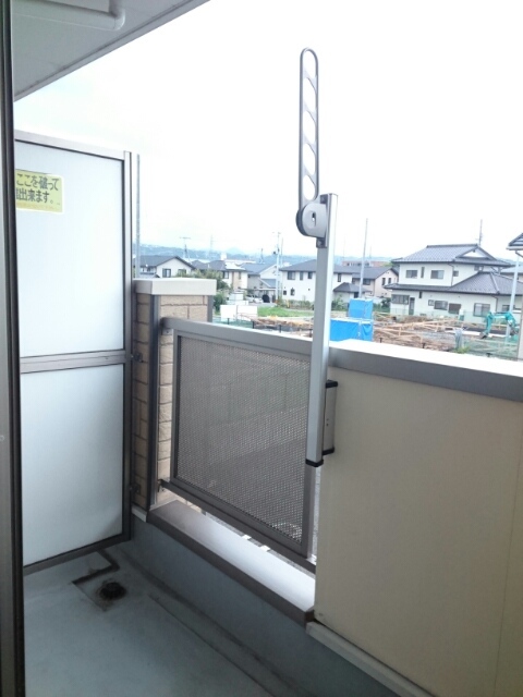 パークハイグランドマンション ベランダ
