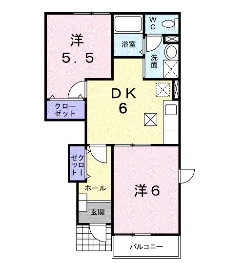 アンフィニⅡ 間取り