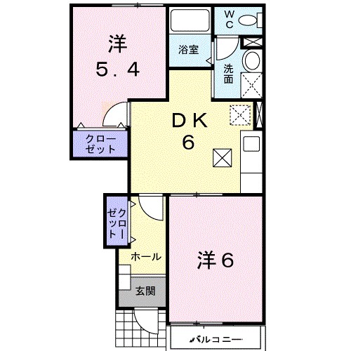 ノワメゾンＢ 間取り