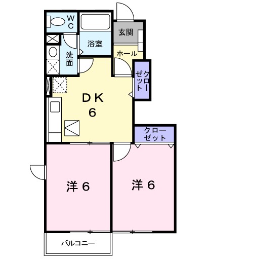 ノーヴァ壱番館 間取り
