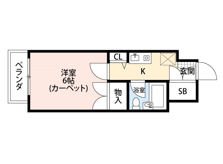 エトワール福島第3 間取り
