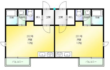 シャンティパールホワイト 間取り