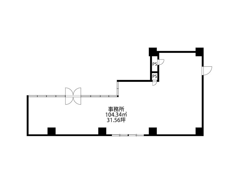 南條ビルB館　 間取り